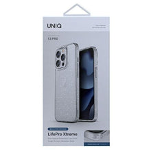 Заредете изображение във визуализатора на галерията – UNIQ etui LifePro Xtreme iPhone 13 Pro / 13 6,1" przezroczysty/tinsel lucent - TopMag
