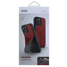 Заредете изображение във визуализатора на галерията – UNIQ etui Transforma iPhone 13 6,1" czerwony/coral red MagSafe - TopMag
