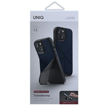 Заредете изображение във визуализатора на галерията – UNIQ etui Transforma iPhone 13 6,1" niebieski/electric blue MagSafe - TopMag
