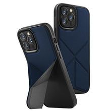 Заредете изображение във визуализатора на галерията – UNIQ etui Transforma iPhone 13 Pro / 13 6,1" niebieski/electric blue MagSafe - TopMag

