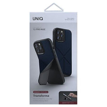 Заредете изображение във визуализатора на галерията – UNIQ etui Transforma iPhone 13 Pro Max 6,7" niebieski/electric blue MagSafe - TopMag
