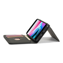 Заредете изображение във визуализатора на галерията – Magnet Card Case for iPhone SE 2022 / SE 2020 / iPhone 8 / iPhone 7 Pouch Wallet Card Holder Black - TopMag
