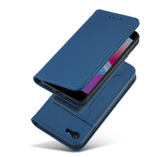 Заредете изображение във визуализатора на галерията – Magnet Card Case for iPhone SE 2022 / SE 2020 / iPhone 8 / iPhone 7 Cover Card Wallet Card Holder Blue - TopMag
