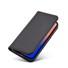 Заредете изображение във визуализатора на галерията – Magnet Card Case for iPhone 12 cover card wallet card stand black - TopMag
