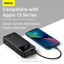 Заредете изображение във визуализатора на галерията – Power bank baseus bipow - 30 000mah lcd quick charge pd15w black ppdml-k01 - TopMag
