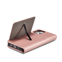 Заредете изображение във визуализатора на галерията – Magnet Card Case for iPhone 12 Pro Pouch Card Wallet Card Stand Pink - TopMag
