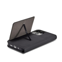 Заредете изображение във визуализатора на галерията – Magnet Card Case for iPhone 13 Pro Max Pouch Card Wallet Card Holder Black - TopMag
