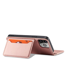 Заредете изображение във визуализатора на галерията – Magnet Card Case for iPhone 13 Pro Max Pouch Card Wallet Card Holder Pink - TopMag
