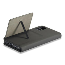 Заредете изображение във визуализатора на галерията – Magnet Card Case Case for Samsung Galaxy A12 5G Pouch Wallet Card Holder Black - TopMag
