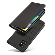 Заредете изображение във визуализатора на галерията – Magnet Card Case Case for Xiaomi Redmi Note 11 Pro Pouch Wallet Card Holder Black - TopMag
