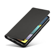 Заредете изображение във визуализатора на галерията – Magnet Card Case Case for Xiaomi Redmi Note 11 Pro Pouch Wallet Card Holder Black - TopMag
