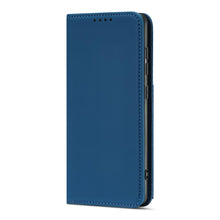 Заредете изображение във визуализатора на галерията – Magnet Card Case for Xiaomi Redmi Note 11 Pro Pouch Card Wallet Card Holder Blue - TopMag
