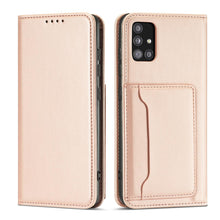 Заредете изображение във визуализатора на галерията – Magnet Card Case Case for Xiaomi Redmi Note 11 Pro Pouch Wallet Card Holder Pink - TopMag
