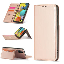 Заредете изображение във визуализатора на галерията – Magnet Card Case Case for Xiaomi Redmi Note 11 Pro Pouch Wallet Card Holder Pink - TopMag
