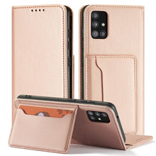 Заредете изображение във визуализатора на галерията – Magnet Card Case Case for Xiaomi Redmi Note 11 Pro Pouch Wallet Card Holder Pink - TopMag
