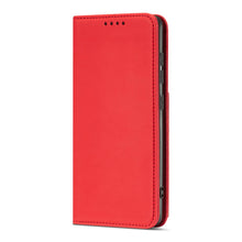 Заредете изображение във визуализатора на галерията – Magnet Card Case Case for Xiaomi Redmi Note 11 Pro Pouch Wallet Card Holder Card Stand Red - TopMag
