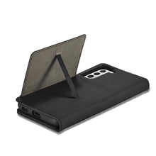 Заредете изображение във визуализатора на галерията – Magnet Card Case for Samsung Galaxy S22 + (S22 Plus) Pouch Wallet Card Holder Black - TopMag
