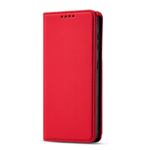 Заредете изображение във визуализатора на галерията – Magnet Card Case for Samsung Galaxy S22 + (S22 Plus) Pouch Wallet Card Holder Red - TopMag

