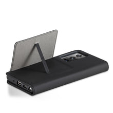 Заредете изображение във визуализатора на галерията – Magnet Card Case Case for Samsung Galaxy S22 Ultra Pouch Wallet Card Holder Black - TopMag
