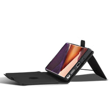 Заредете изображение във визуализатора на галерията – Magnet Card Case Case for Samsung Galaxy S22 Ultra Pouch Wallet Card Holder Black - TopMag
