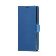 Заредете изображение във визуализатора на галерията – Magnet Card Case Case for Samsung Galaxy S22 Ultra Cover Card Wallet Card Holder Blue - TopMag

