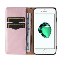 Заредете изображение във визуализатора на галерията – Magnet Strap Case Case for iPhone SE 2022 / SE 2020 / iPhone 8 / iPhone 7 Pouch Wallet + Mini Lanyard Pendant Pink - TopMag
