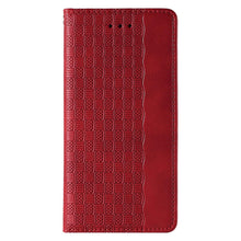 Заредете изображение във визуализатора на галерията – Magnet Strap Case Case for iPhone SE 2022 / SE 2020 / iPhone 8 / iPhone 7 Pouch Wallet + Mini Lanyard Pendant Red - TopMag
