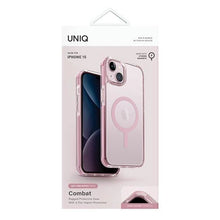 Заредете изображение във визуализатора на галерията – Uniq Combat Magclick Charging case for iPhone 15 / 14 / 13 - pink
