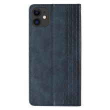 Заредете изображение във визуализатора на галерията – Magnet Strap Case for iPhone 12 Pouch Wallet + Mini Lanyard Pendant Blue - TopMag
