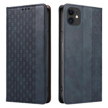 Заредете изображение във визуализатора на галерията – Magnet Strap Case for iPhone 12 Pouch Wallet + Mini Lanyard Pendant Blue - TopMag
