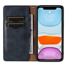 Заредете изображение във визуализатора на галерията – Magnet Strap Case for iPhone 12 Pouch Wallet + Mini Lanyard Pendant Blue - TopMag
