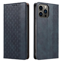 Заредете изображение във визуализатора на галерията – Magnet Strap Case for iPhone 12 Pro Pouch Wallet + Mini Lanyard Pendant Blue - TopMag
