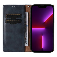 Заредете изображение във визуализатора на галерията – Magnet Strap Case for iPhone 12 Pro Pouch Wallet + Mini Lanyard Pendant Blue - TopMag

