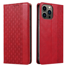 Заредете изображение във визуализатора на галерията – Magnet Strap Case for iPhone 12 Pro Pouch Wallet + Mini Lanyard Pendant Red - TopMag

