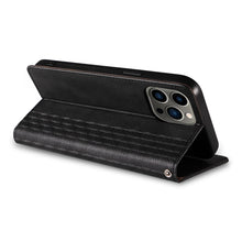 Заредете изображение във визуализатора на галерията – Magnet Strap Case for iPhone 12 Pro Max Pouch Wallet + Mini Lanyard Pendant Black - TopMag
