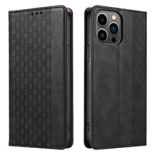 Заредете изображение във визуализатора на галерията – Magnet Strap Case for iPhone 12 Pro Max Pouch Wallet + Mini Lanyard Pendant Black - TopMag
