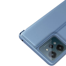 Заредете изображение във визуализатора на галерията – Clear View Case cover for Realme C31 flip cover black
