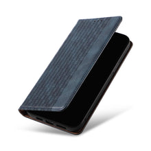 Заредете изображение във визуализатора на галерията – Magnet Strap Case for iPhone 12 Pro Max Pouch Wallet + Mini Lanyard Pendant Blue - TopMag
