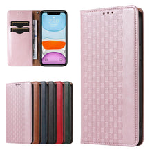Заредете изображение във визуализатора на галерията – Magnet Strap Case for iPhone 13 mini cover wallet + mini lanyard pendant pink - TopMag
