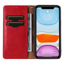 Заредете изображение във визуализатора на галерията – Magnet Strap Case for iPhone 13 mini cover wallet + mini lanyard pendant red - TopMag
