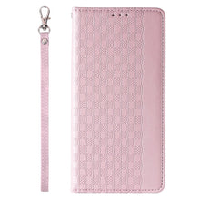 Заредете изображение във визуализатора на галерията – Magnet Strap Case for iPhone 13 Pouch Wallet + Mini Lanyard Pendant Pink - TopMag
