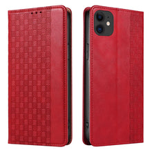 Заредете изображение във визуализатора на галерията – Magnet Strap Case for iPhone 13 Pouch Wallet + Mini Lanyard Pendant Red - TopMag
