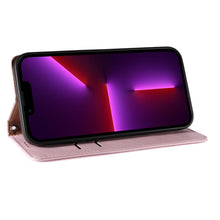 Заредете изображение във визуализатора на галерията – Magnet Strap Case for iPhone 13 Pro Pouch Wallet + Mini Lanyard Pendant Pink - TopMag
