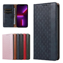 Заредете изображение във визуализатора на галерията – Magnet Strap Case for iPhone 13 Pro Max Pouch Wallet + Mini Lanyard Pendant Blue - TopMag
