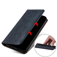 Заредете изображение във визуализатора на галерията – Magnet Strap Case Case for Samsung Galaxy A12 5G Pouch Wallet + Mini Lanyard Pendant Blue - TopMag
