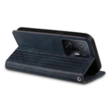 Заредете изображение във визуализатора на галерията – Magnet Strap Case Case for Samsung Galaxy A13 5G Pouch Wallet + Mini Lanyard Pendant Blue - TopMag
