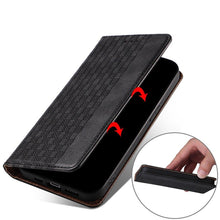 Заредете изображение във визуализатора на галерията – Magnet Strap Case Case for Xiaomi Redmi Note 11 Pro Pouch Wallet + Mini Lanyard Pendant Black - TopMag
