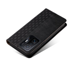 Заредете изображение във визуализатора на галерията – Magnet Strap Case Case for Xiaomi Redmi Note 11 Pro Pouch Wallet + Mini Lanyard Pendant Black - TopMag
