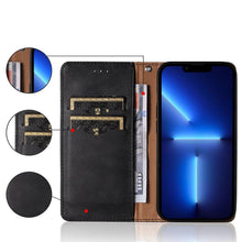 Заредете изображение във визуализатора на галерията – Magnet Strap Case Case for Xiaomi Redmi Note 11 Pro Pouch Wallet + Mini Lanyard Pendant Black - TopMag
