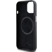 Заредете изображение във визуализатора на галерията – BMW Signature Wrapped Metal MagSafe case for iPhone 15 Plus / 14 Plus - black
